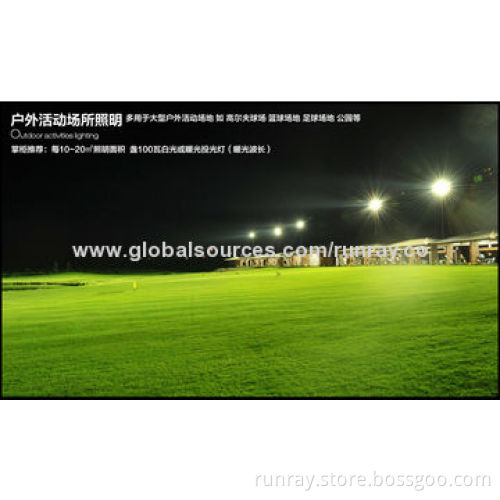 30W LED Floodlight, >0.95 Power Factor, IP65, Aluminum Housing, CE-marked